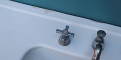 Antique Jacob Delafon Double Pedestal Sink