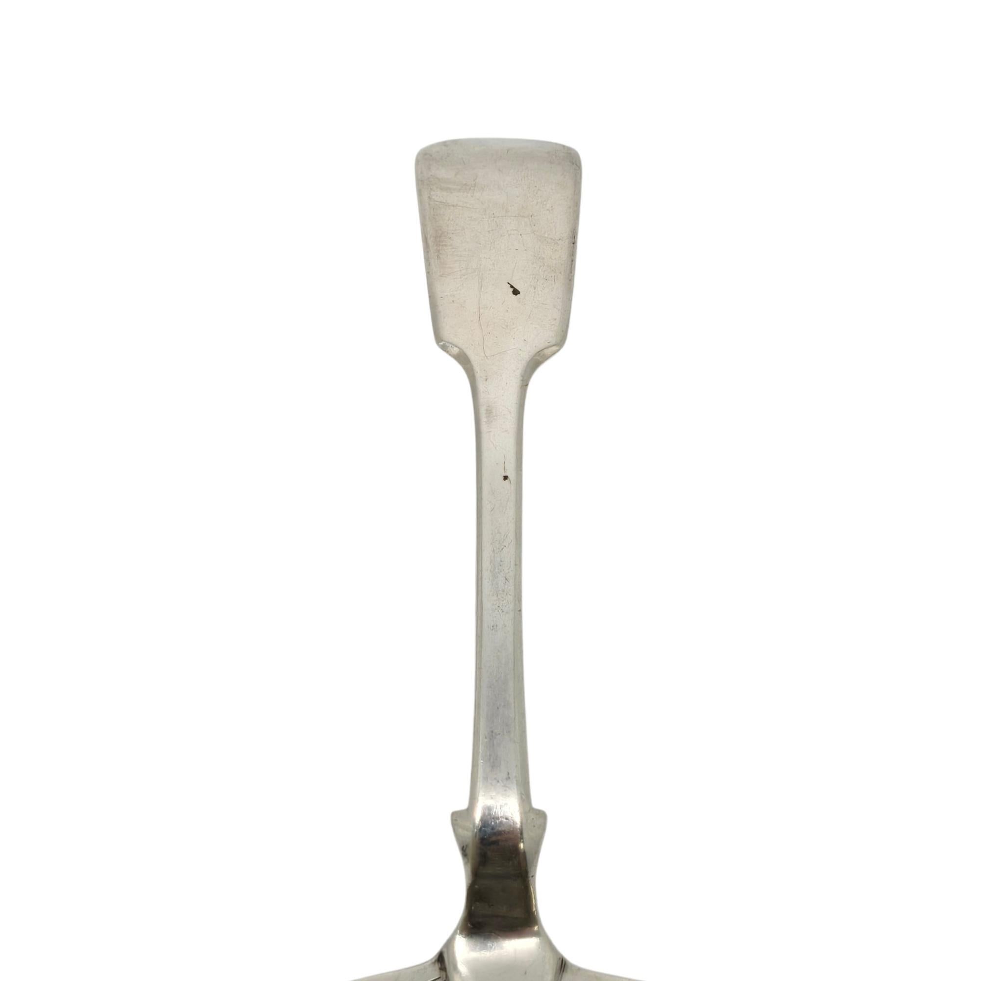 Women's or Men's Antique Jacob White London England Sterling Silver Fish Server #19932 For Sale