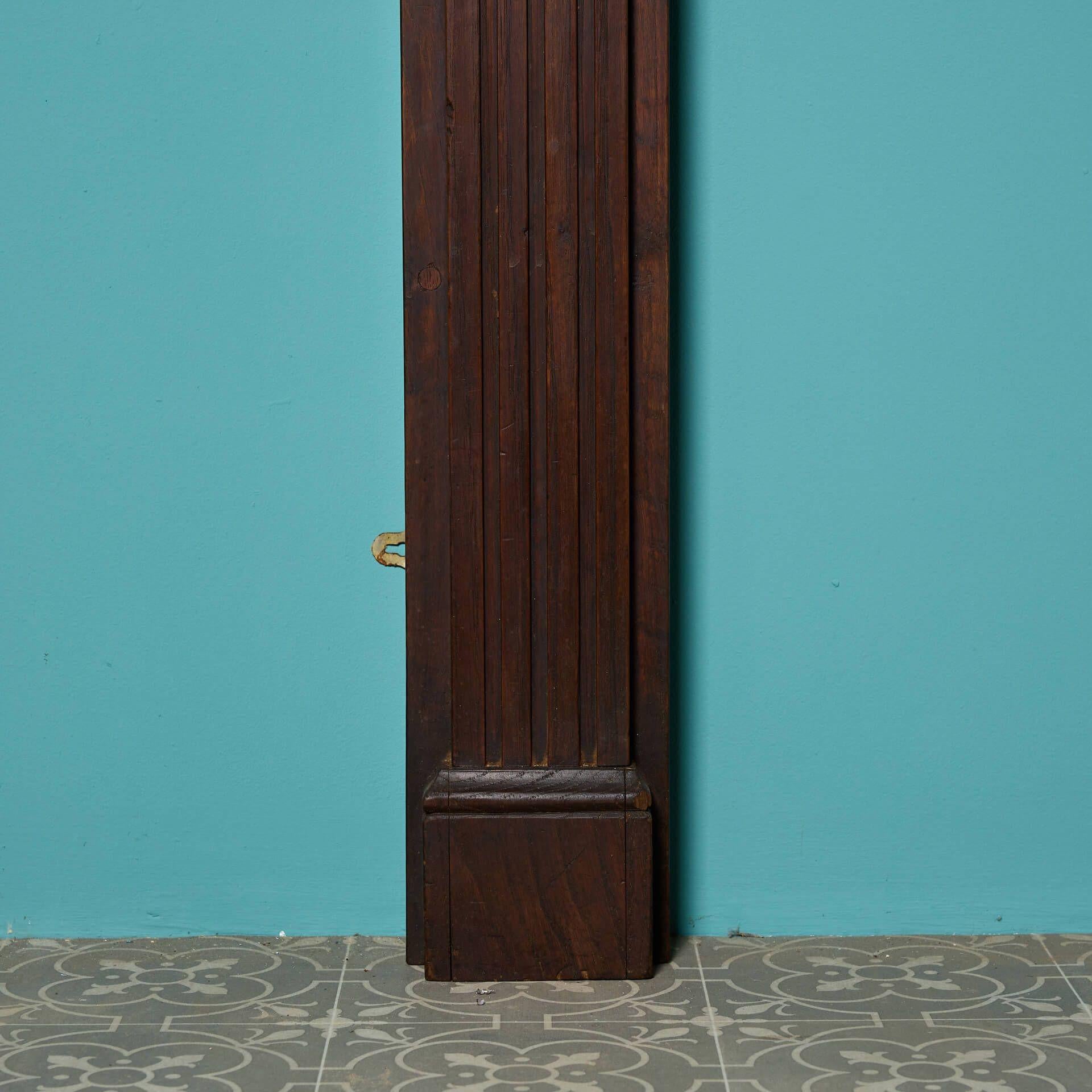 Antike Jacobean geschnitzte Eiche Kamin Mantel (Holz) im Angebot