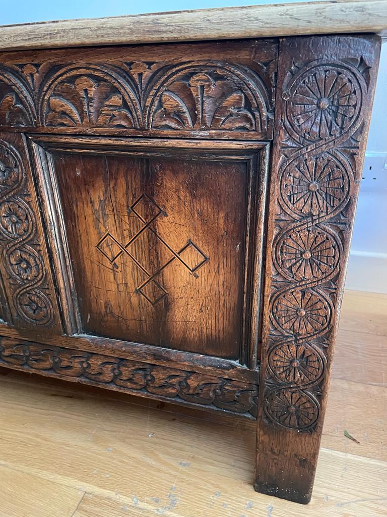 European Antique Jacobean Kist For Sale