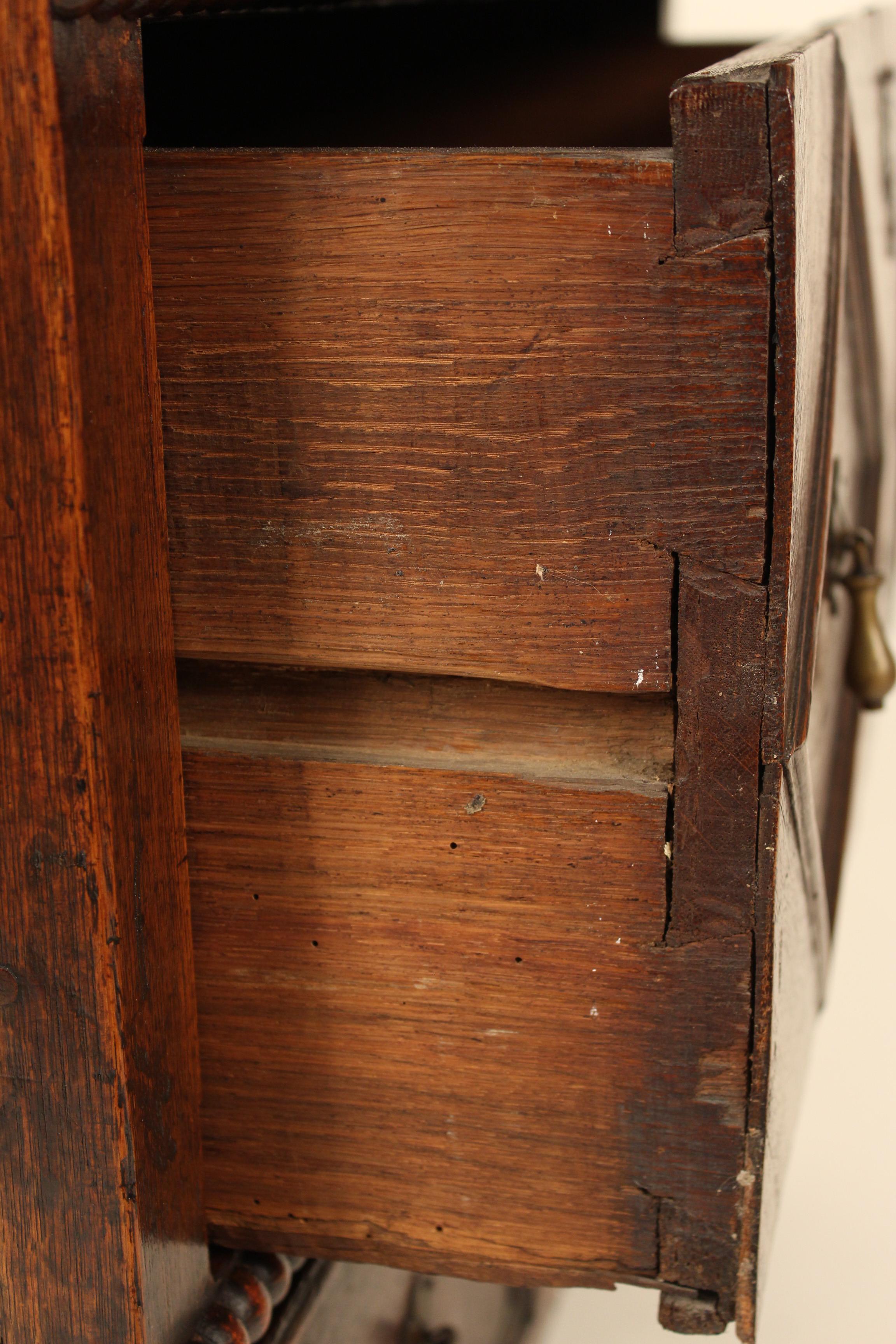 Antique Jacobean Style Chest of Drawers 8