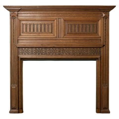 Used Jacobean Style Fire Surround