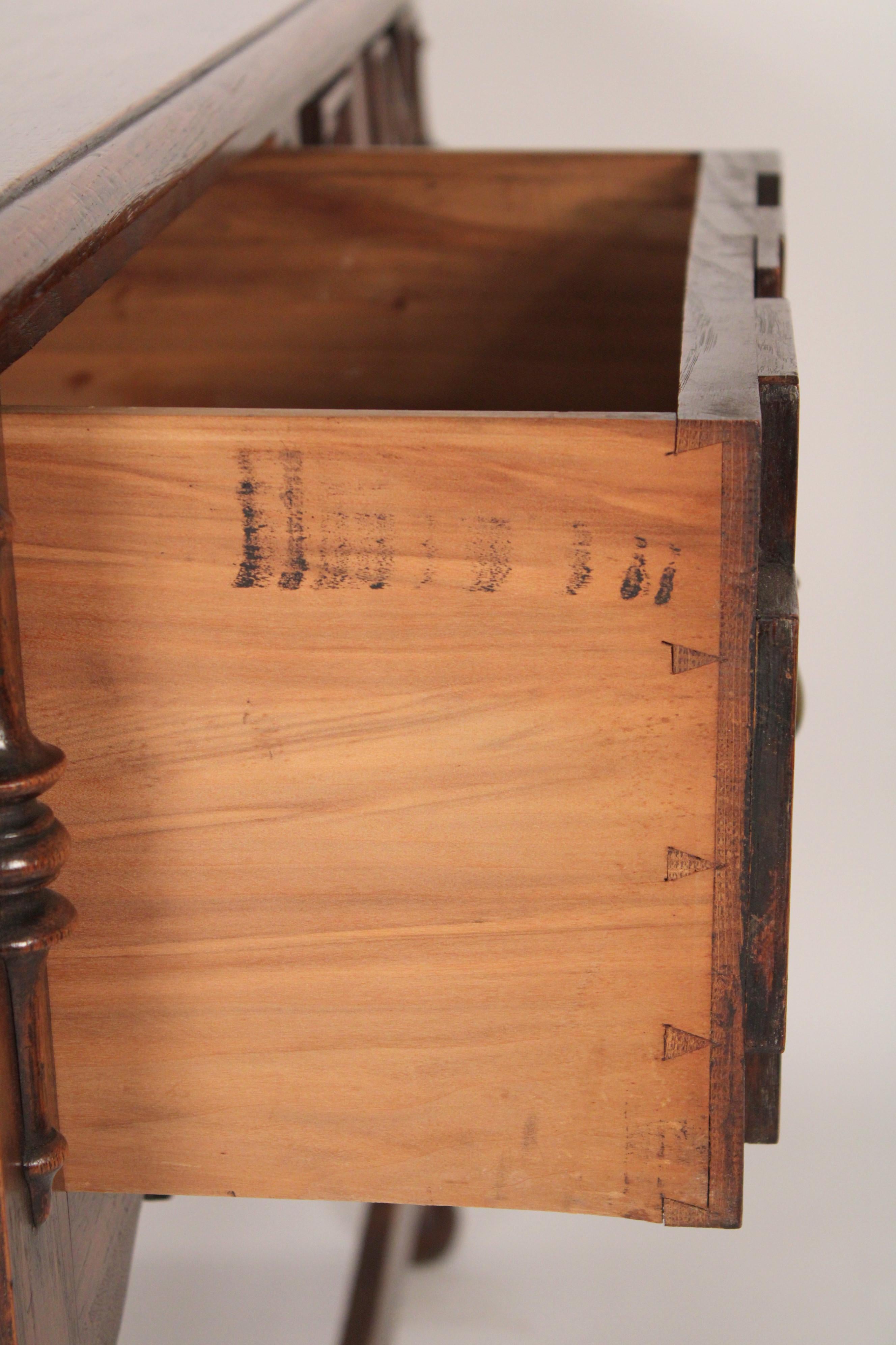 Antique Jacobean Style Oak Sideboard 5