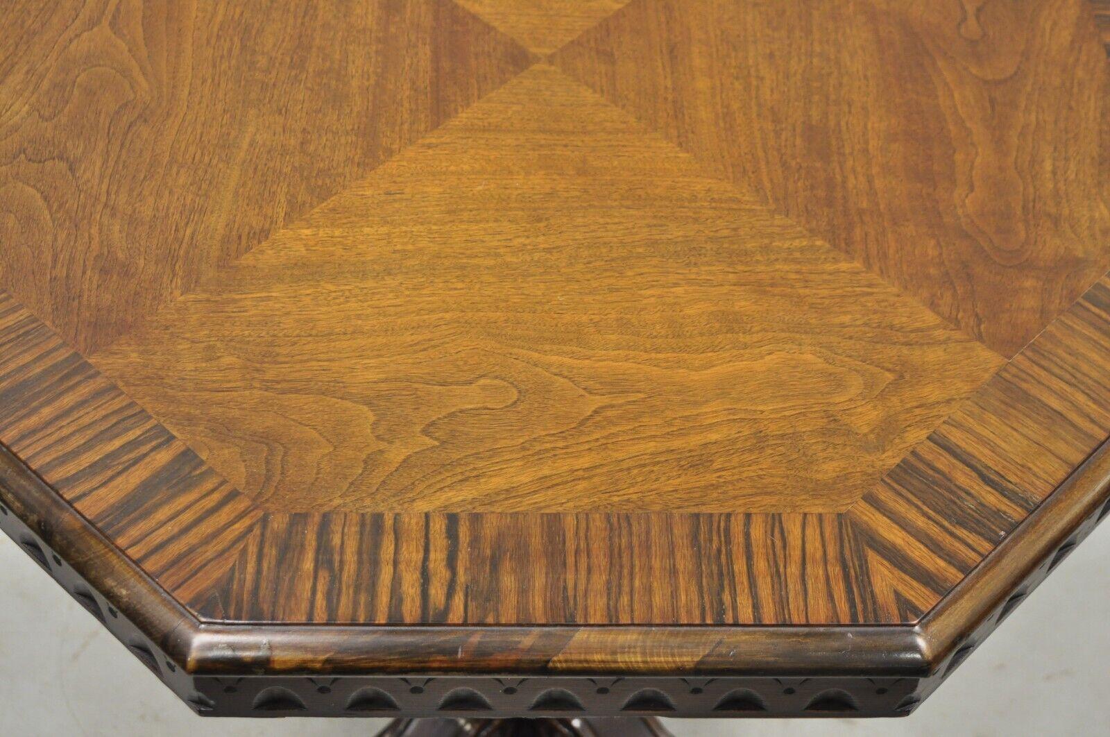 vintage octagon table