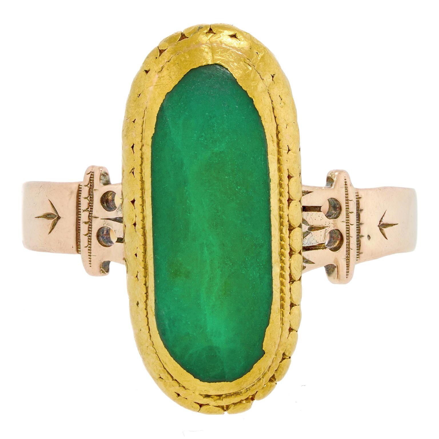 Anello di giada antico in vendita 4