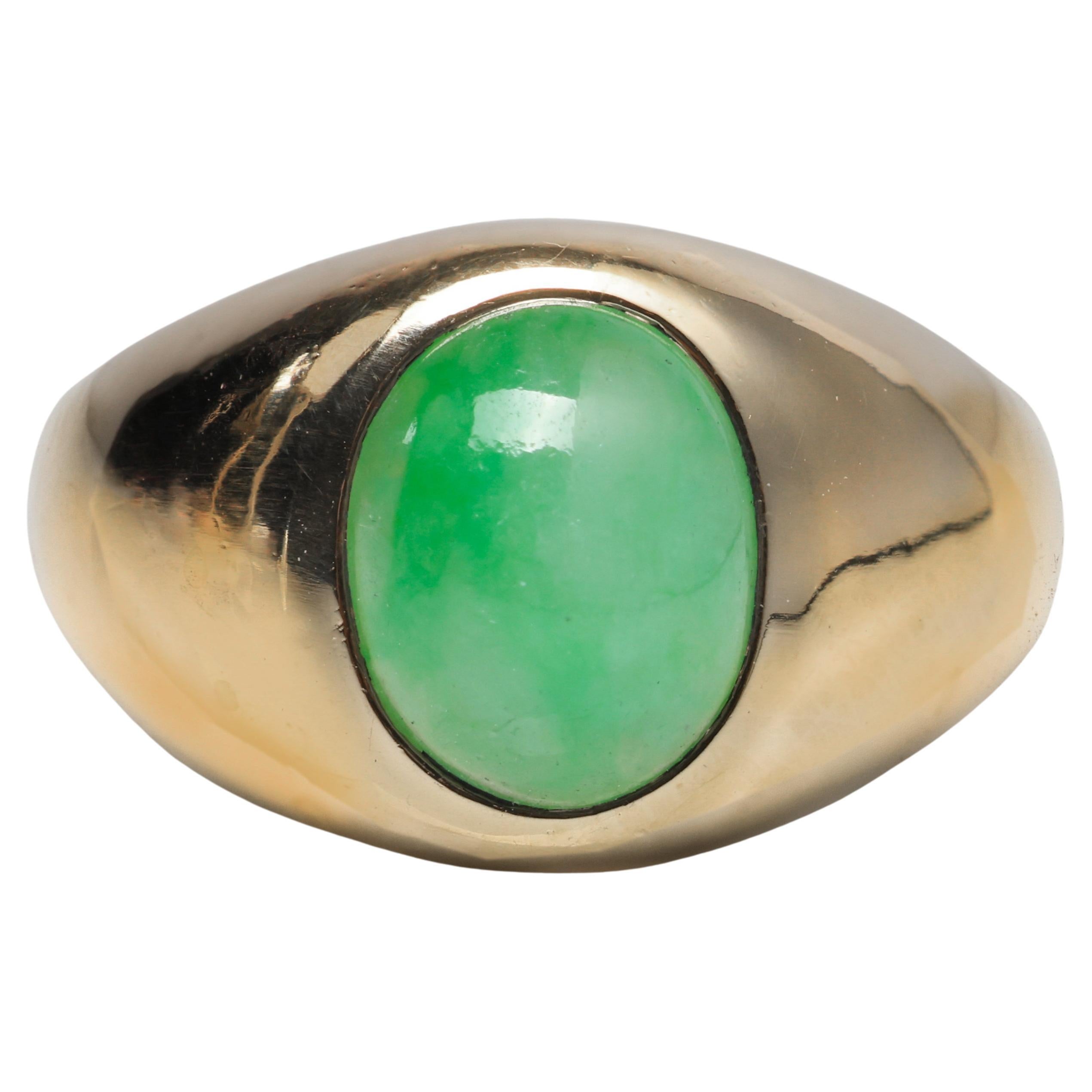 Antiker Jade-Ring im Angebot