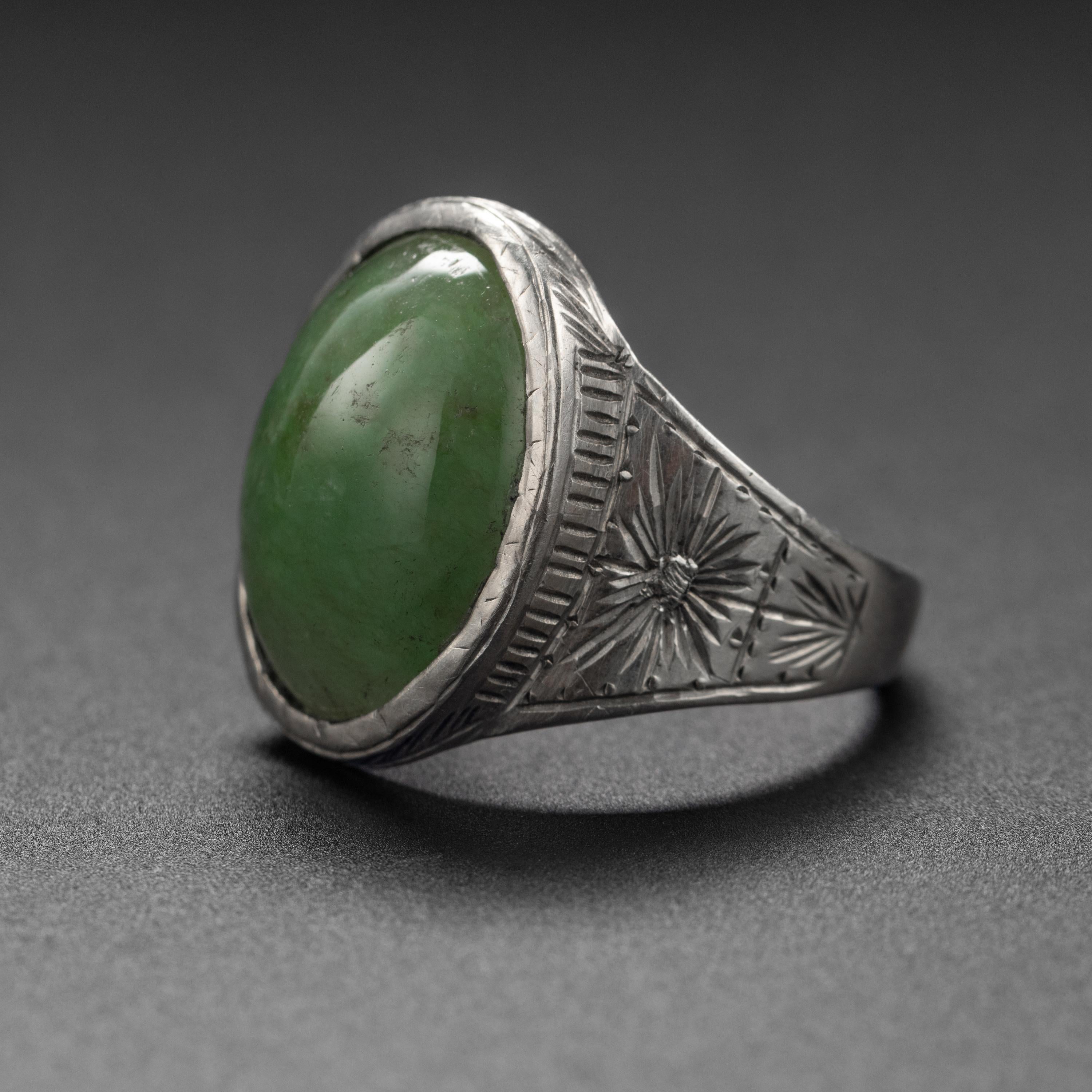 old jade ring
