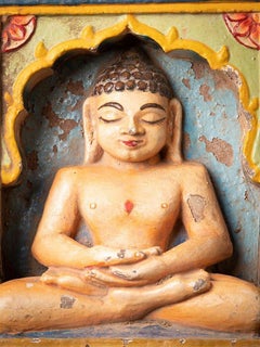 Antique Jain Statue from an Indian Temple from India
