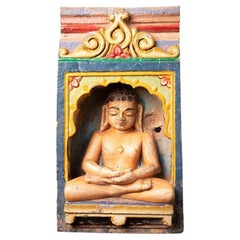 statue ancienne de jain d'un temple indien provenant d'Inde