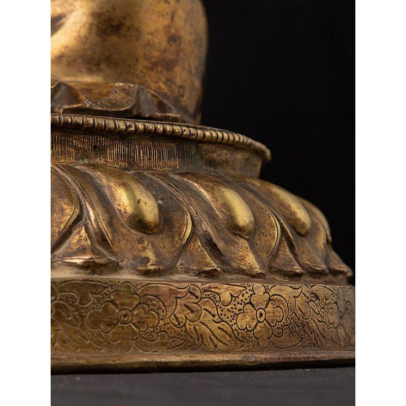 Antike japanische Amida-Buddha-Statue aus Japan 10