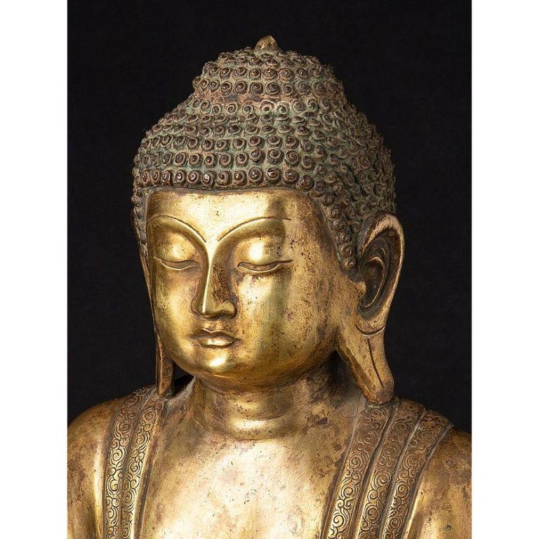 Antique Japanese Amida Buddha Statue from Japan For Sale at 1stDibs