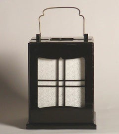 Antique Japanese Ariake Andon Lantern, Meiji Period