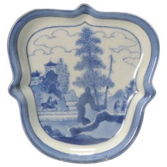 Antico piatto di porcellana giapponese in stile Arita Frederik Van Frytom, C.C.