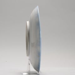 Antique Japanese Arita Plate in Ming Chinese Style Landscape Wanderer, 19th C