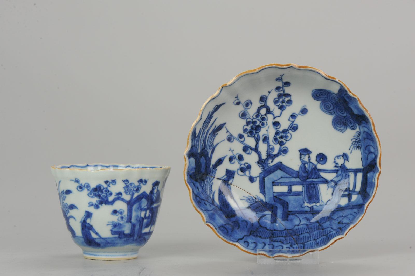 19th Century Antique Japanese, Arita, Rare Kakiemon Tea Set, Figures, Porcelain