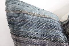 Antique Japanese Boro Indigo Pillow