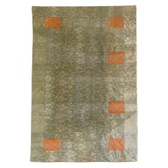Antico abito da monaco giapponese in broccato Kesa del periodo Meiji