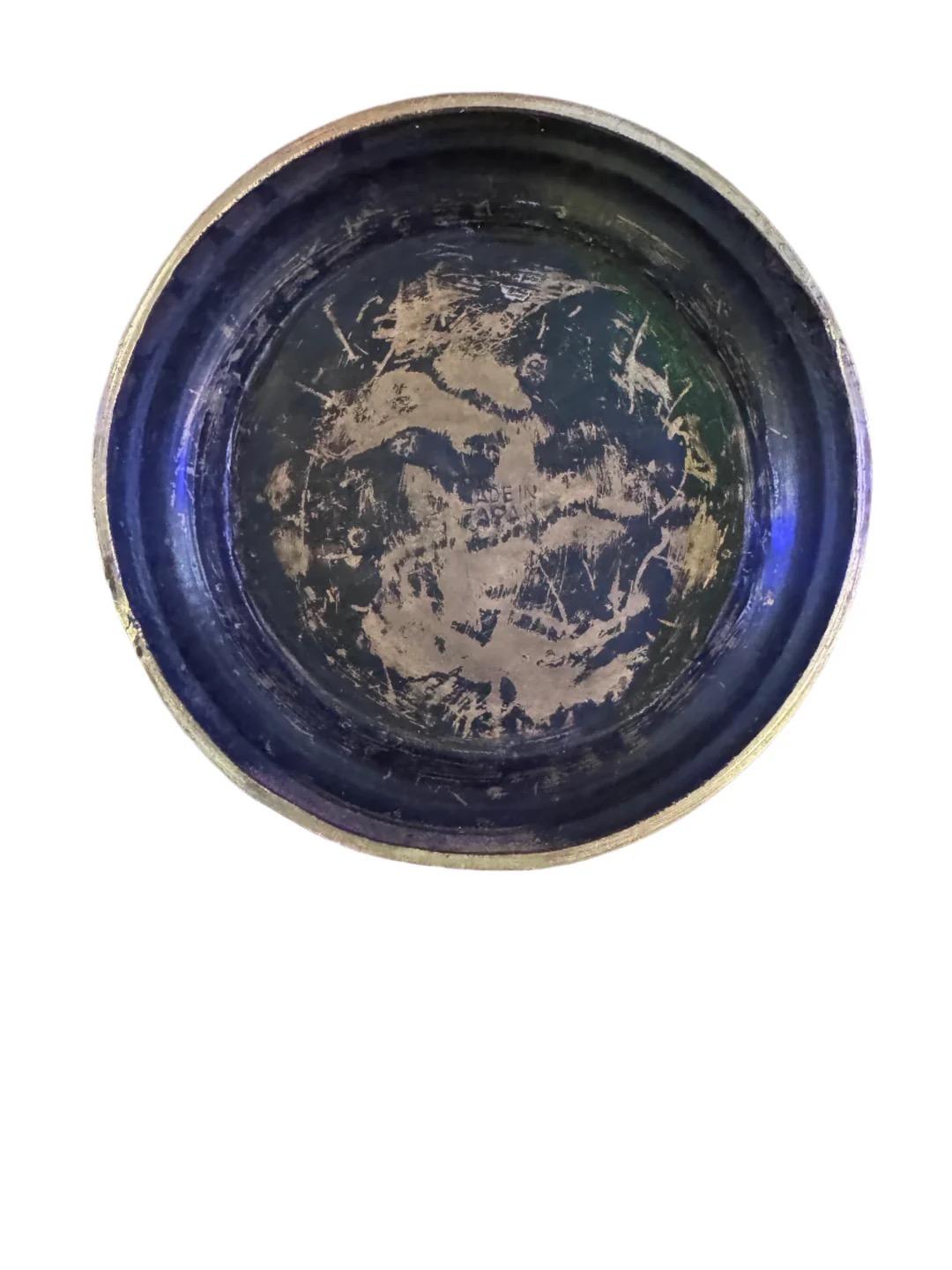 20ième siècle Urne ancienne en bronze japonais cloisonné/champlevé en vente