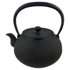 Used Japanese Cast Iron Tea Pot or Tetsubin