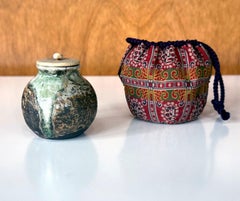Antique Japanese Ceramic Ko-Tanba Chaire Edo Period