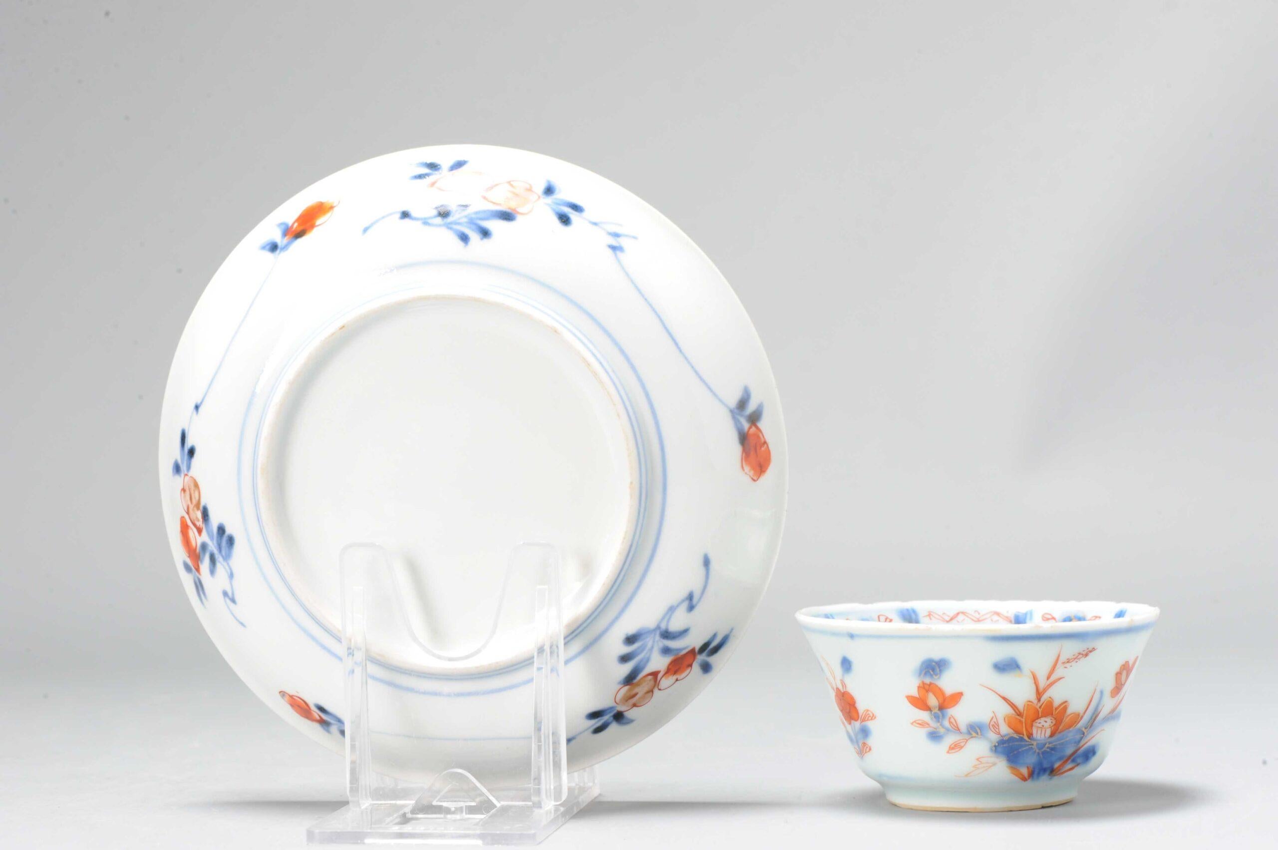 Antiguo Juego de Té de Porcelana Imari del Periodo Edo Kangxi Chino Japonés, Siglo XVIII siglo XVIII y antes en venta