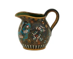 Antique Japanese Cloisonne Kyoto School Jug