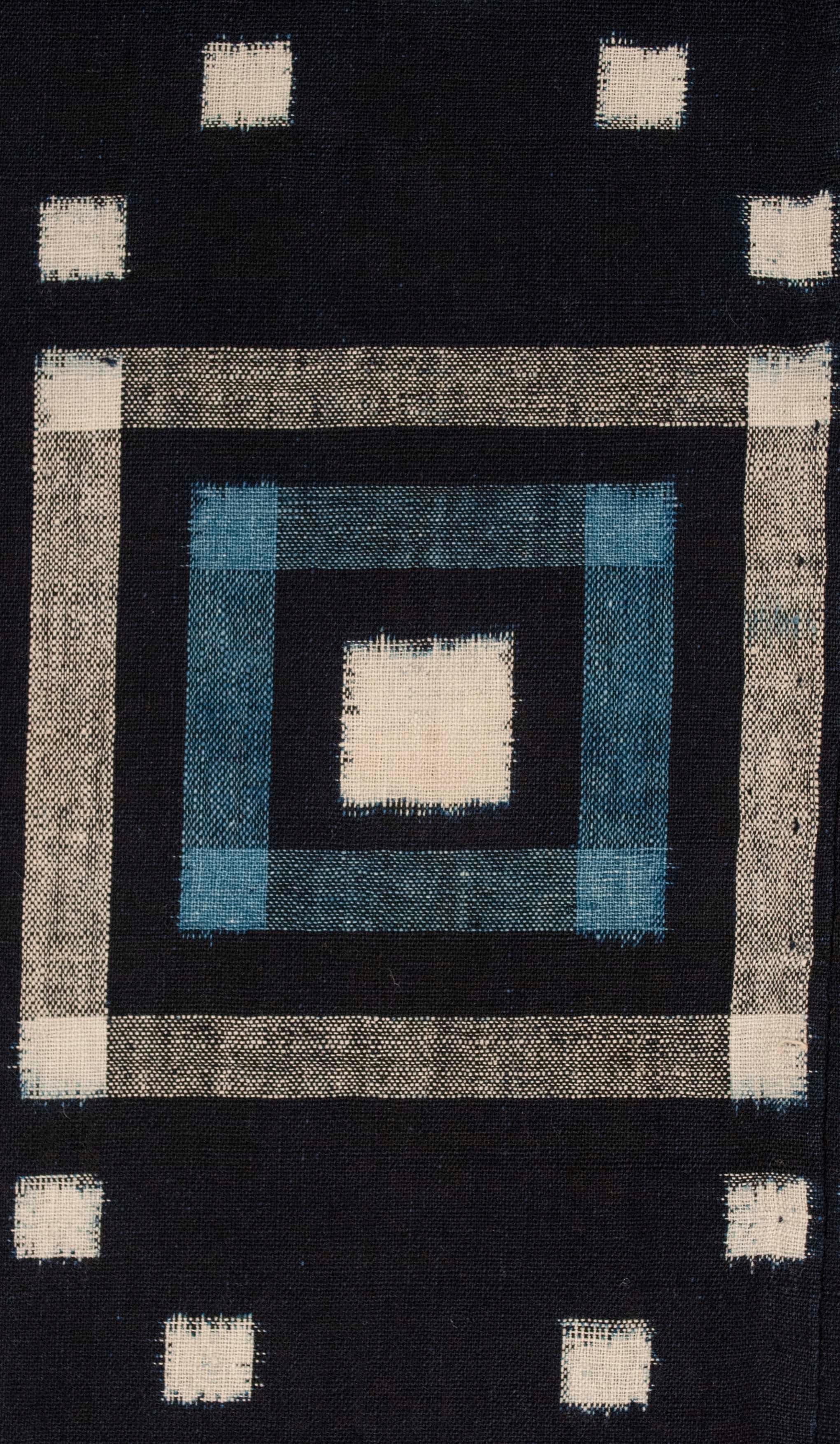 Antique Japanese Double-Ikat Futon Cover In Good Condition For Sale In Point Richmond, CA