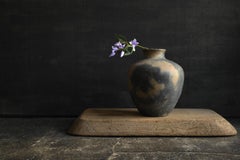 Antique Japanese earthenware jars in rare colors/1600 or later/Flower vase