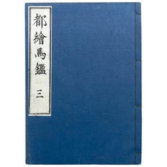 Livre japonais ancien de l'ère Meiji Ehon