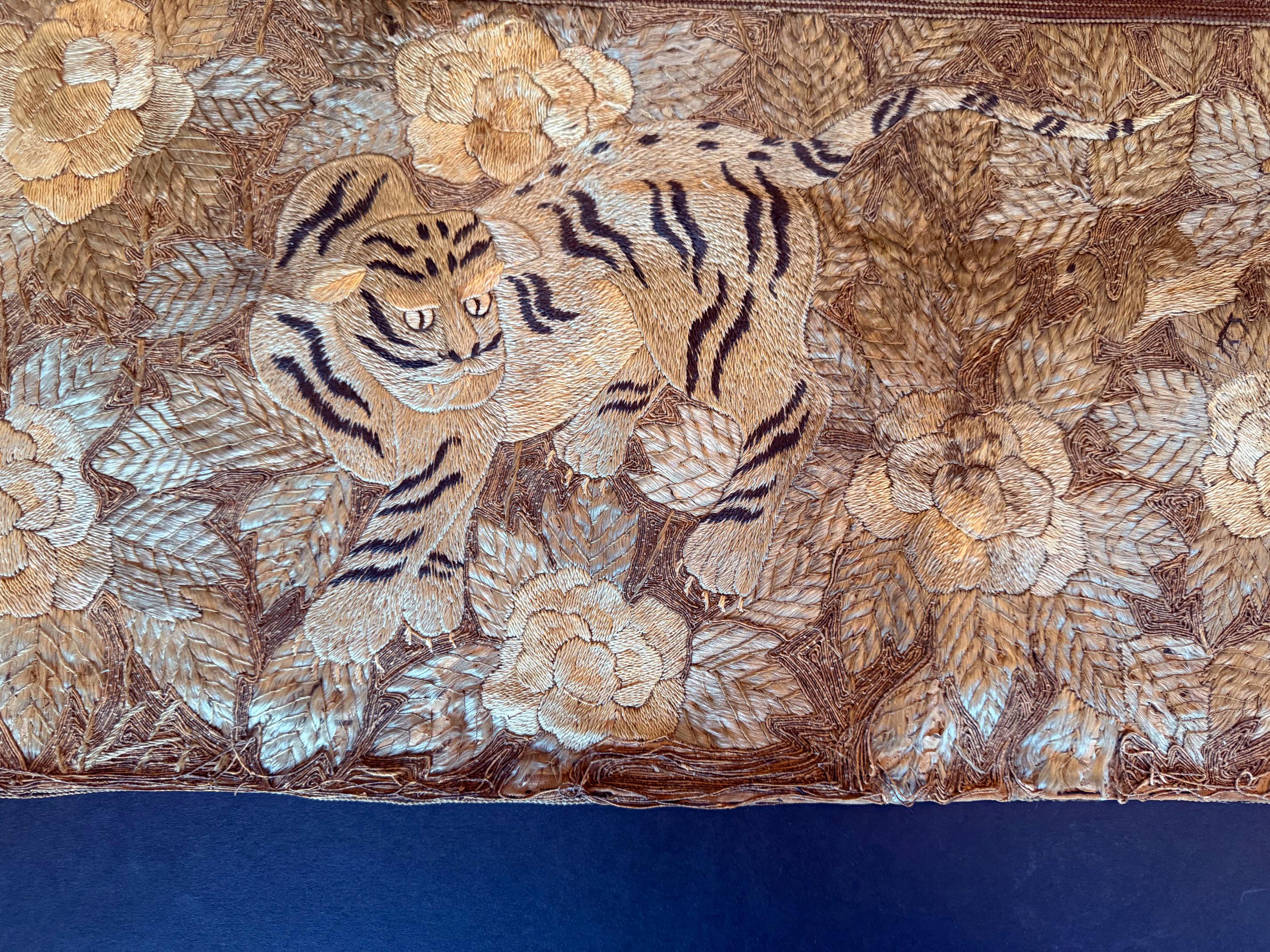 Tapisserie japonaise ancienne en vente 9