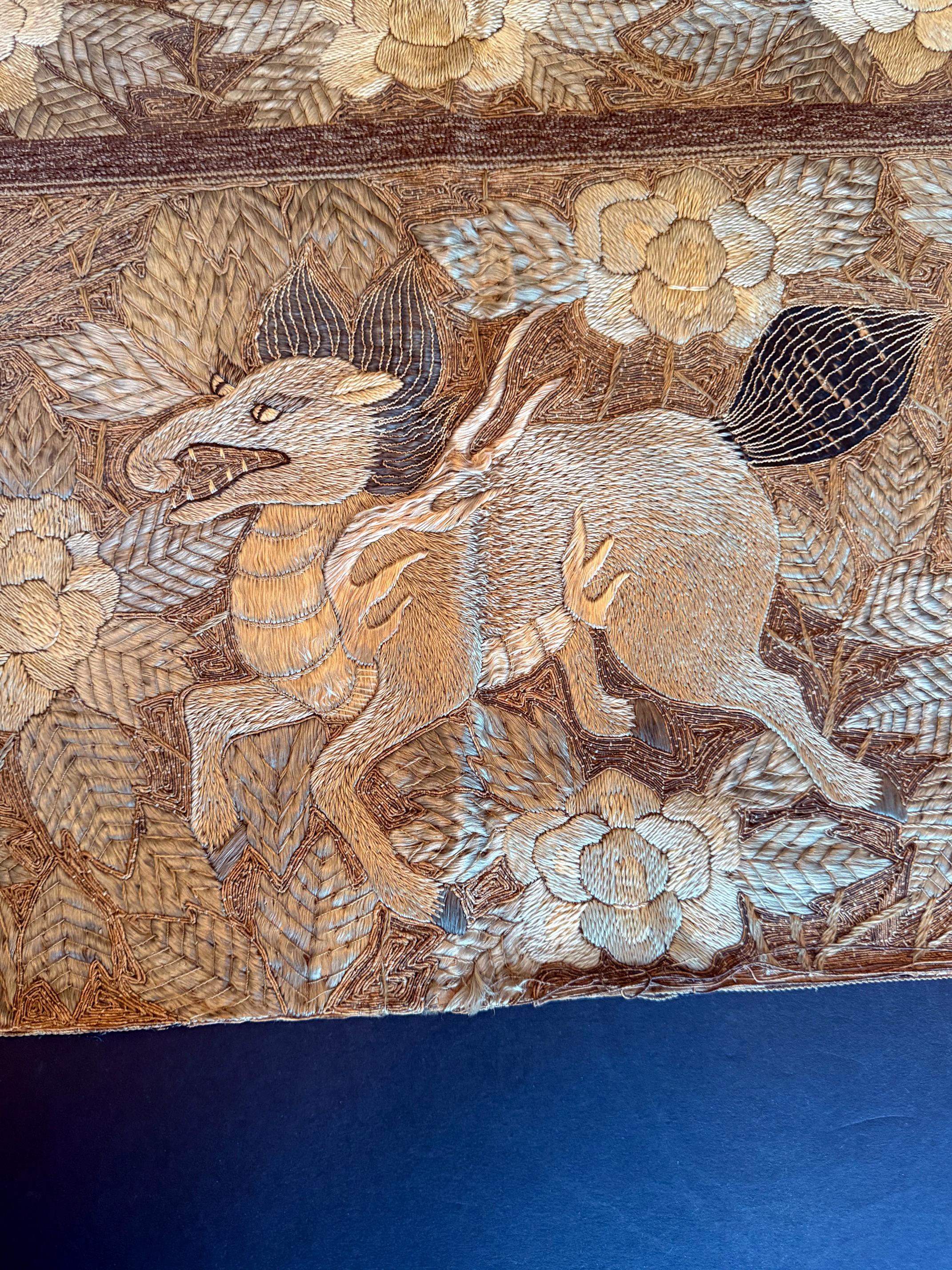 Tapisserie japonaise ancienne en vente 10
