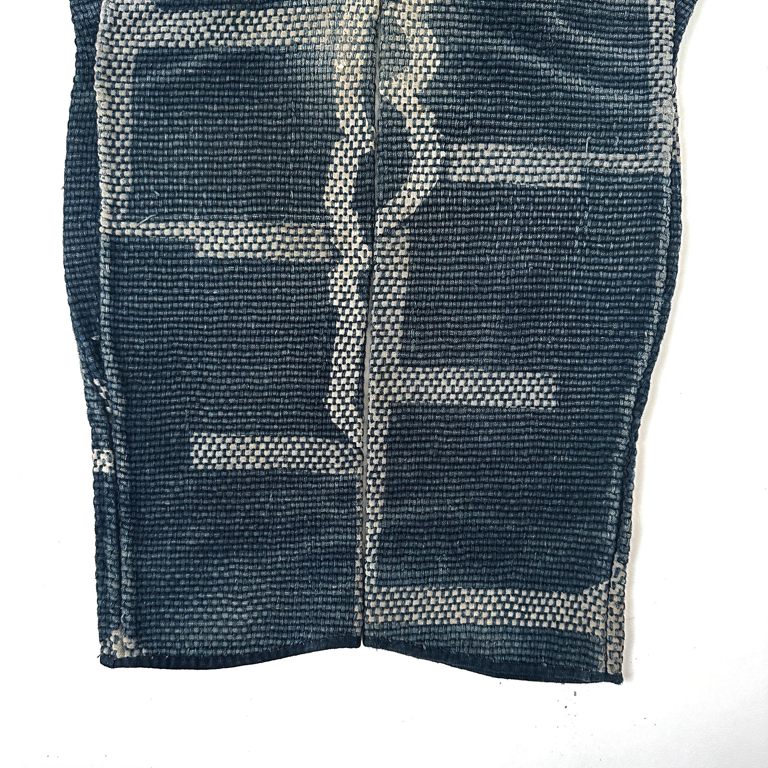 20th Century Antique Japanese Farmer's Pants, Indigo, Cotton, Meiji For Sale