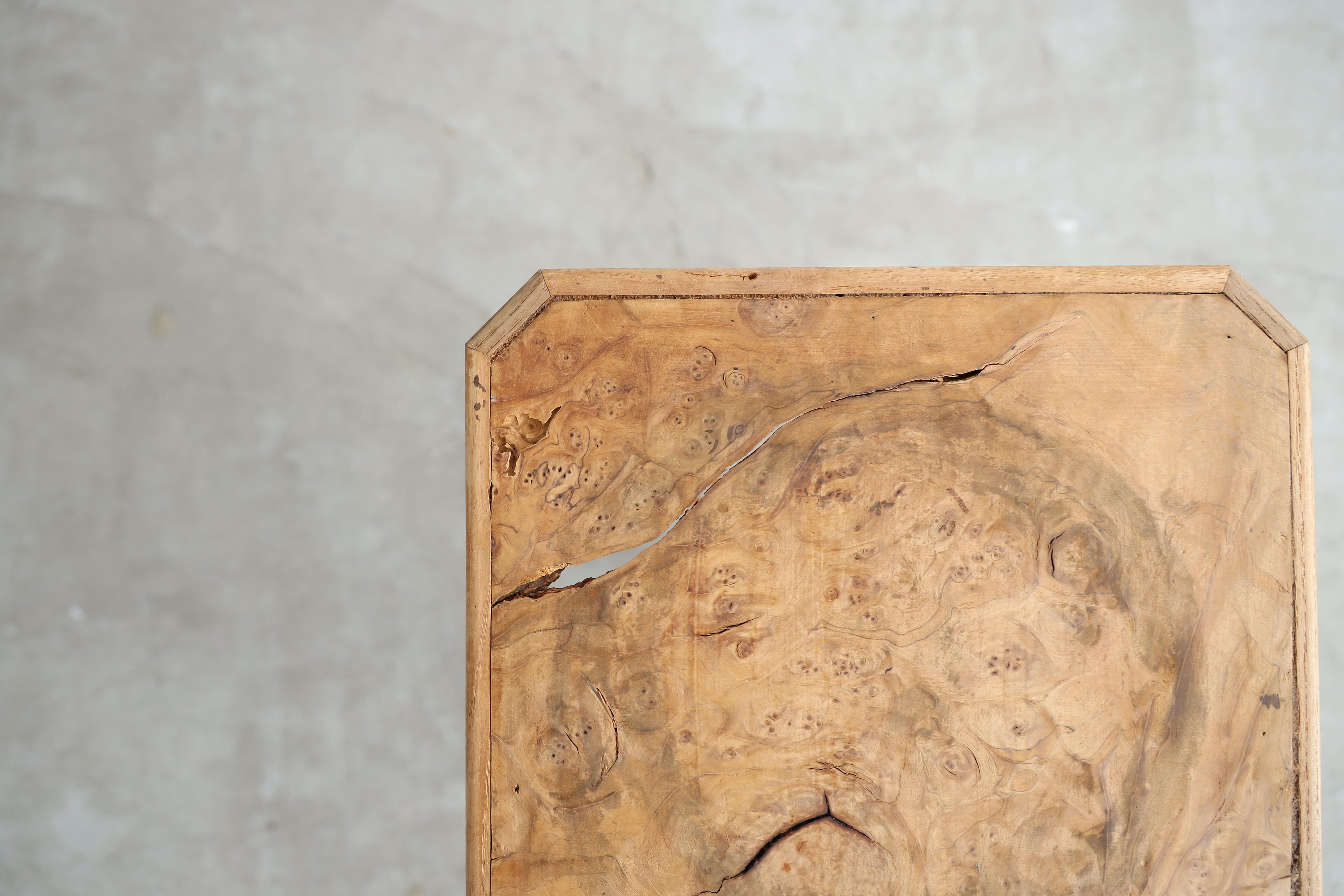 Antique Japanese flower stand, Wabi-Sabi, Japandi For Sale 2