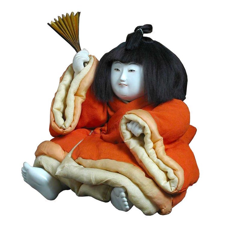 Antique Japanese Gosho Ningyo Palace Doll For Sale at 1stDibs