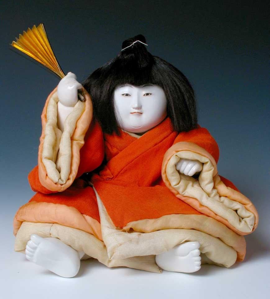 Antique Japanese Gosho Ningyo Palace Doll For Sale 1