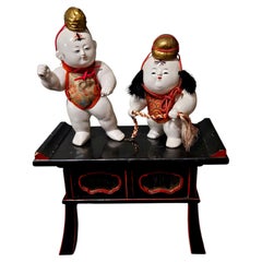 Antique Japanese Gosho Ningyo Palace Dolls, The Royal Family