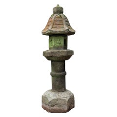 Antique Japanese Granite Toro / Kasuga Lantern