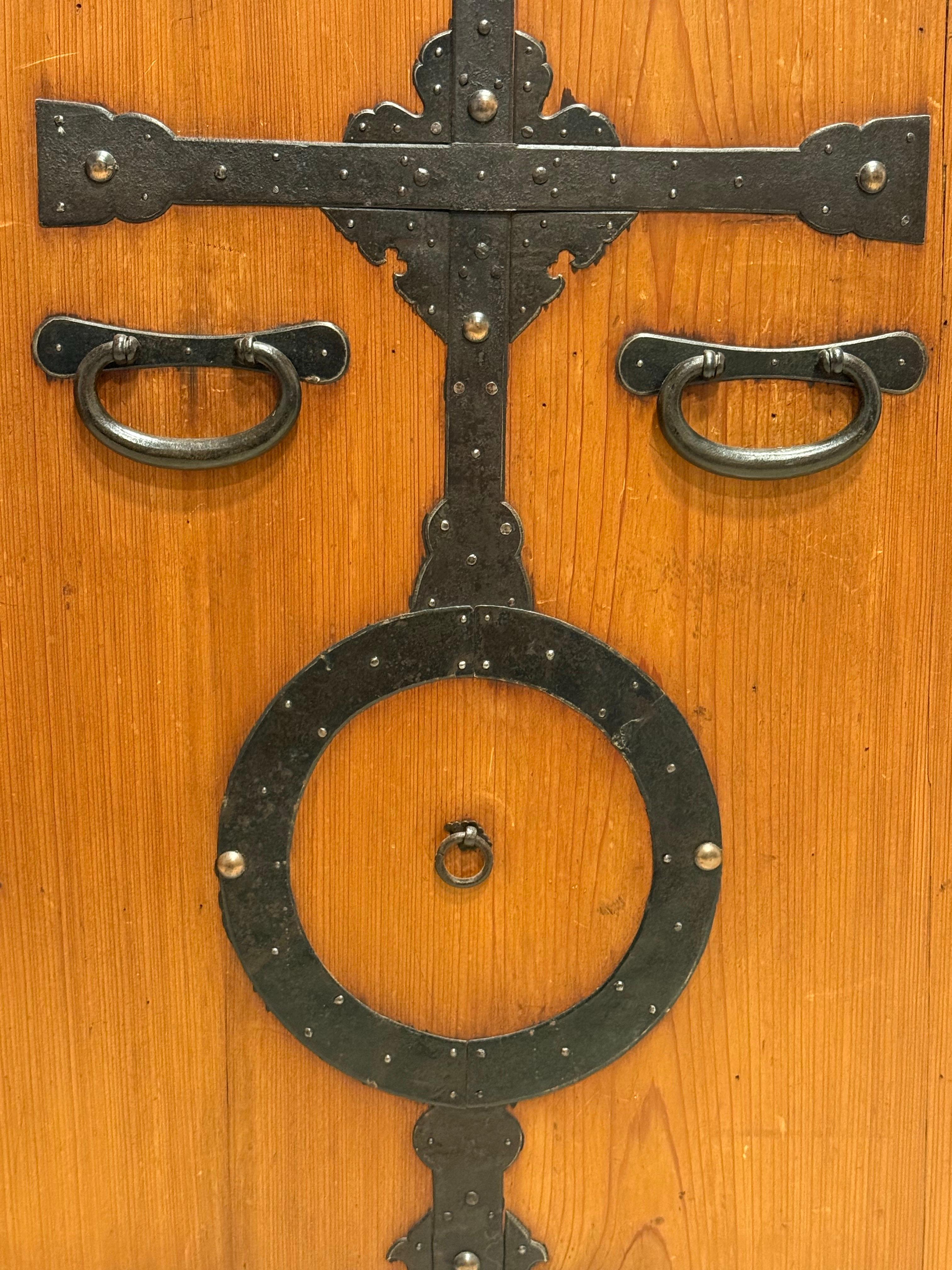 Japonais Ancien coffre de colporteur japonais Gyosho Bako en vente