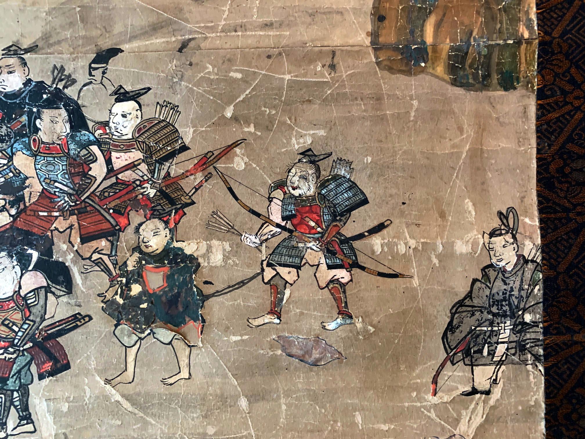 Antike japanische hängende Schnecke, Iwasa Matabei zugeschrieben Iwasa Matabei (Japanisch) im Angebot