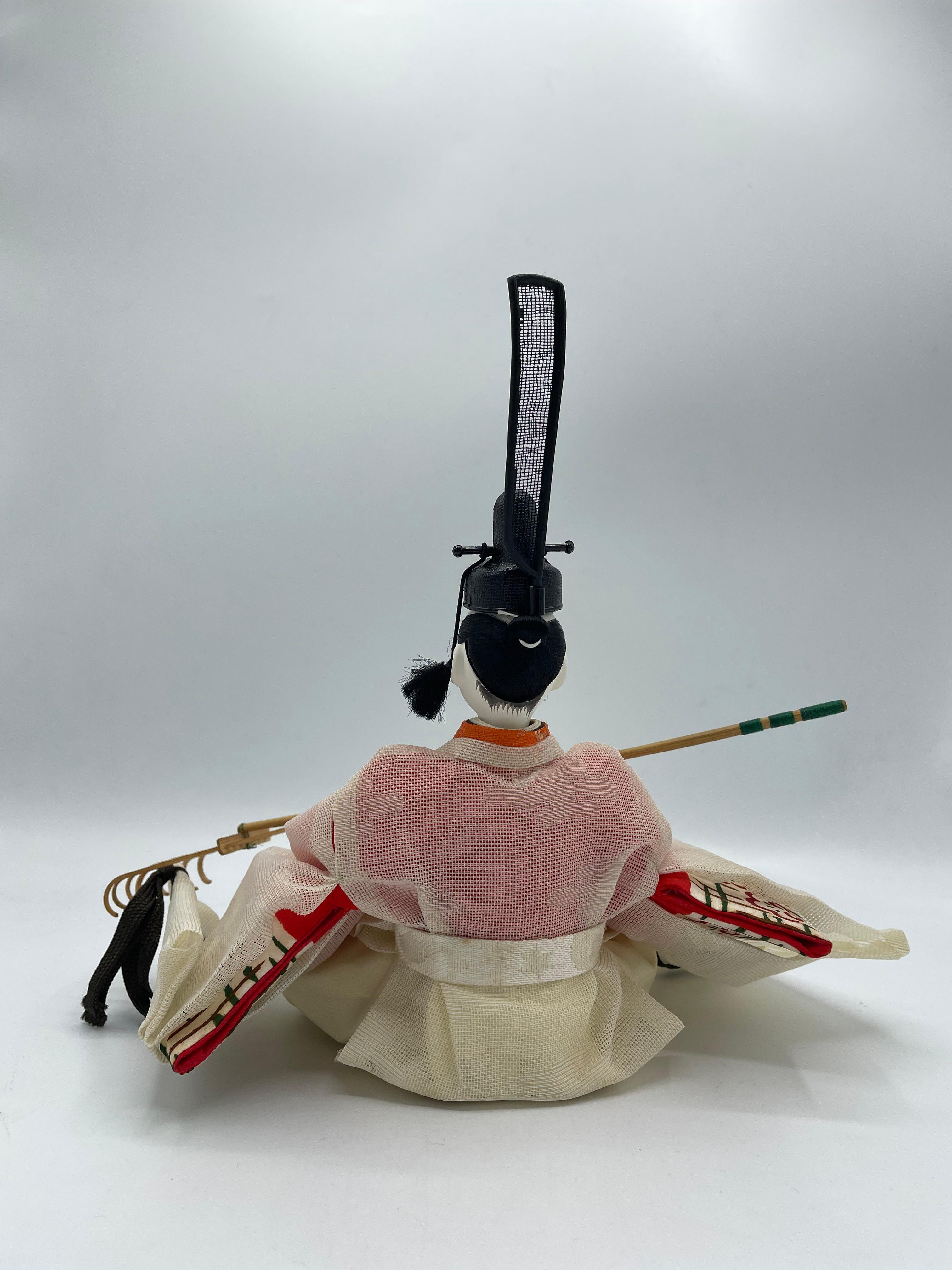 Antike japanische Hinamatsuri-Puppe 'Shicho' Nakijyogo 1980er Jahre im Zustand „Relativ gut“ im Angebot in Paris, FR
