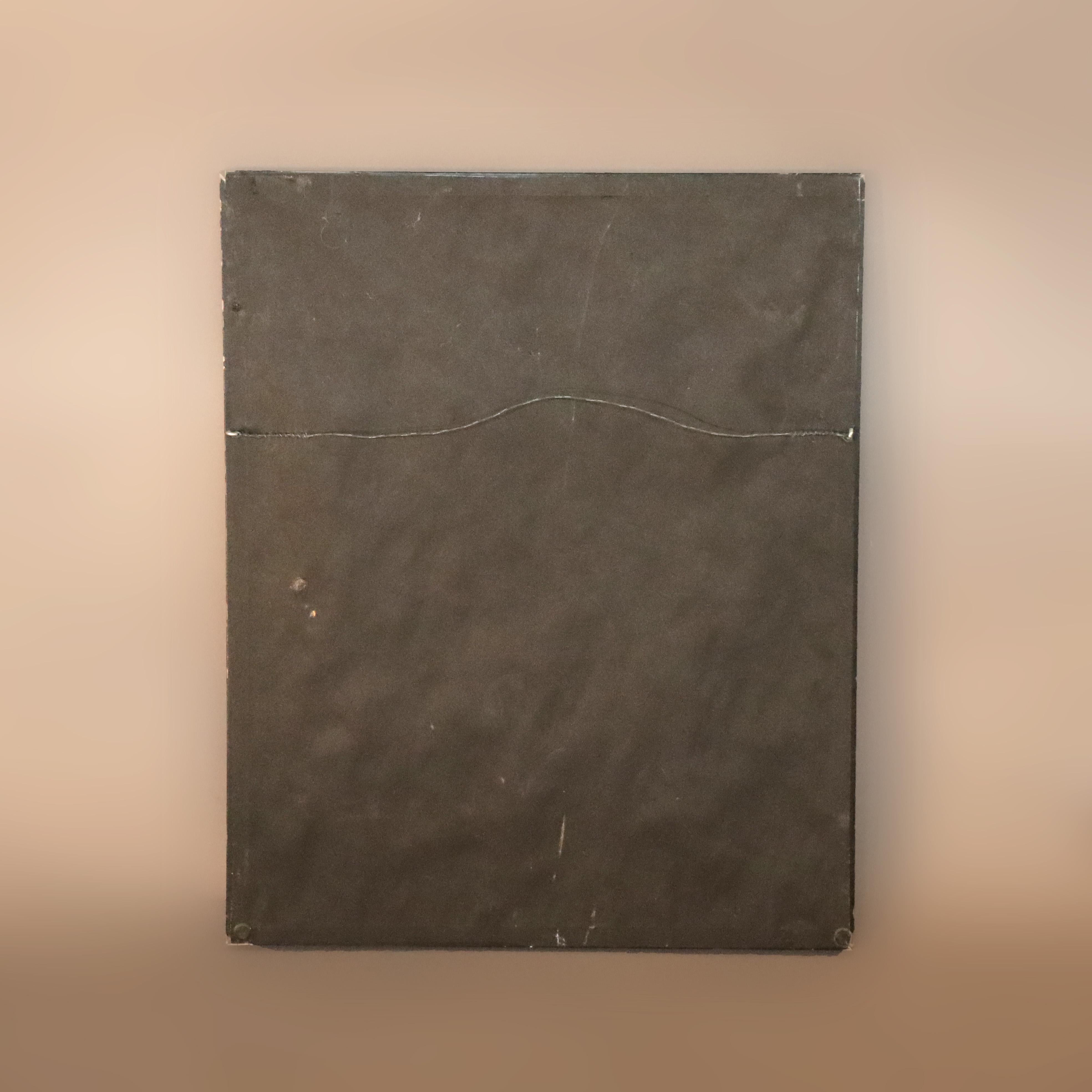 Ancienne estampe japonaise au bloc de bois de Hiroshige 