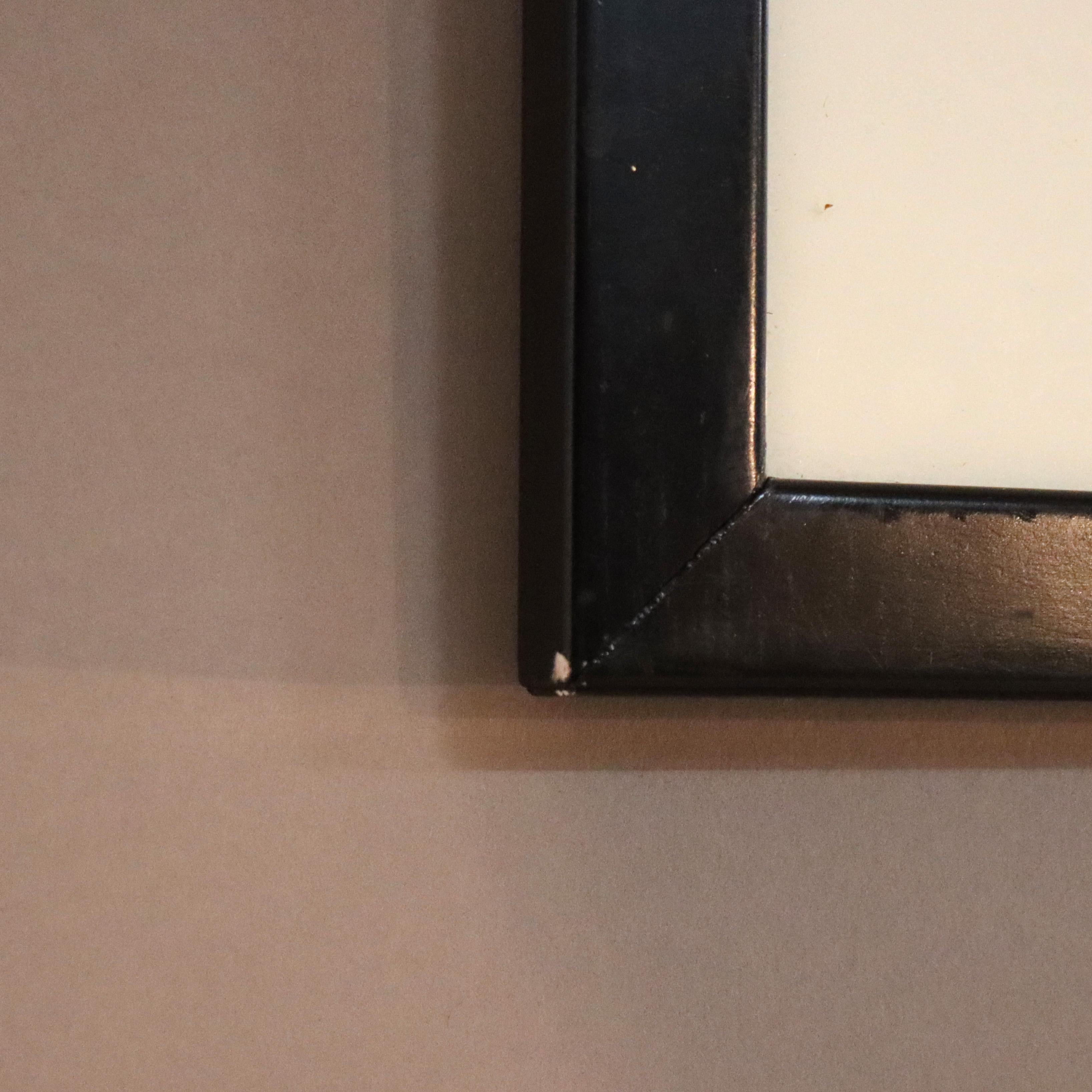 Ancienne estampe japonaise au bloc de bois de Hiroshige 