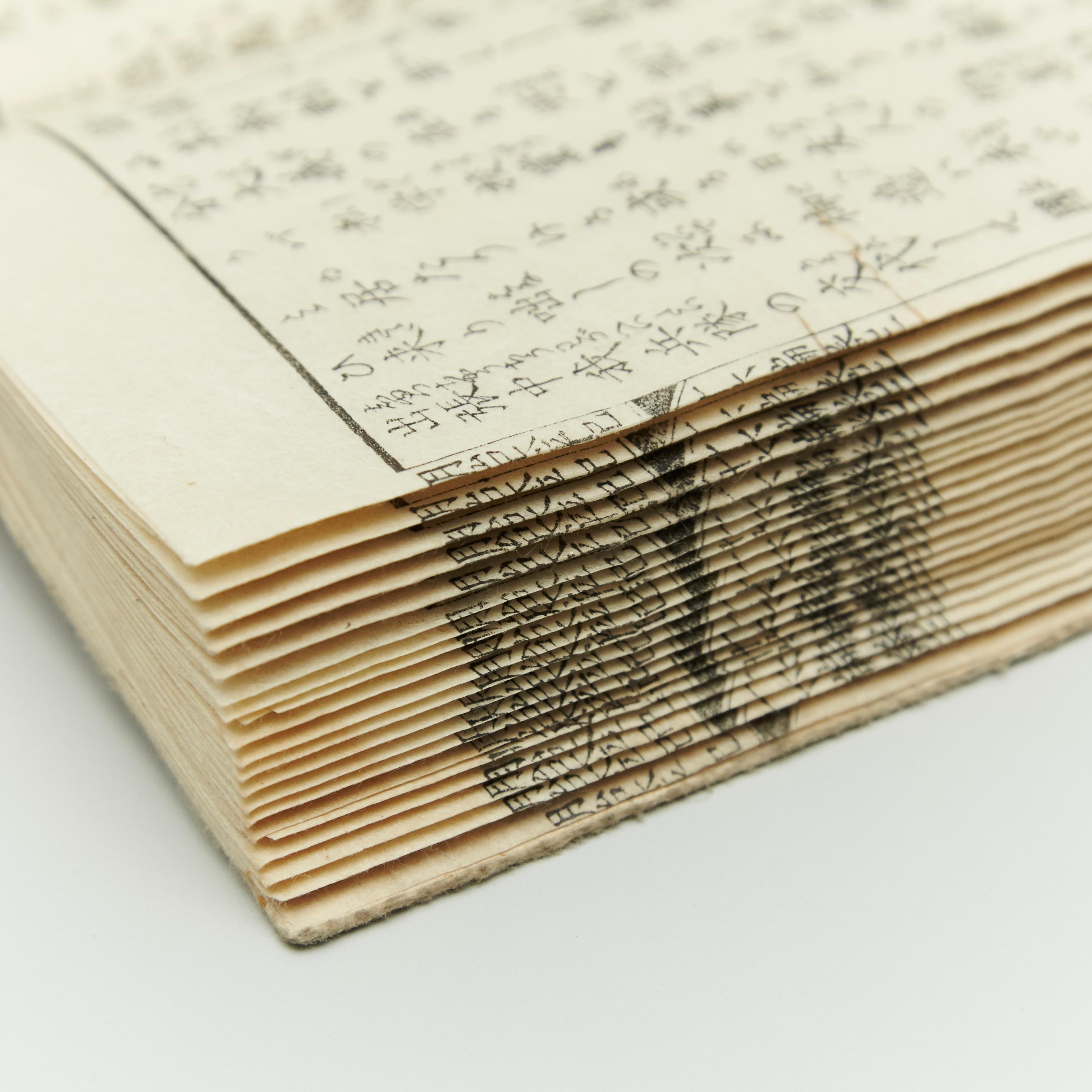 Antikes japanisches Geschichtsbuch Meiji-Ära, ca. 1878 im Angebot 5