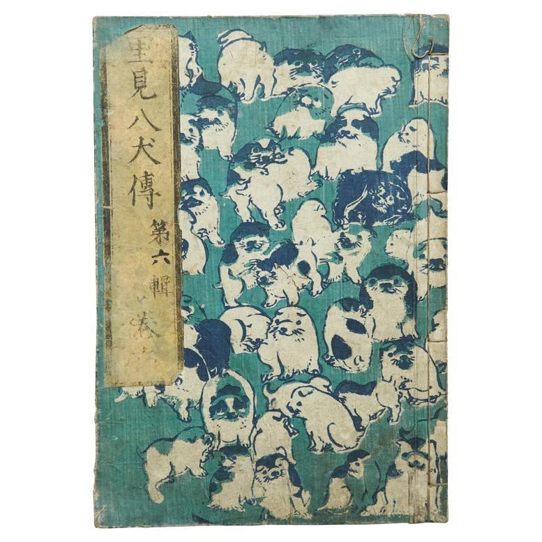 Antique Japanese History Book Meji Era, circa 1827