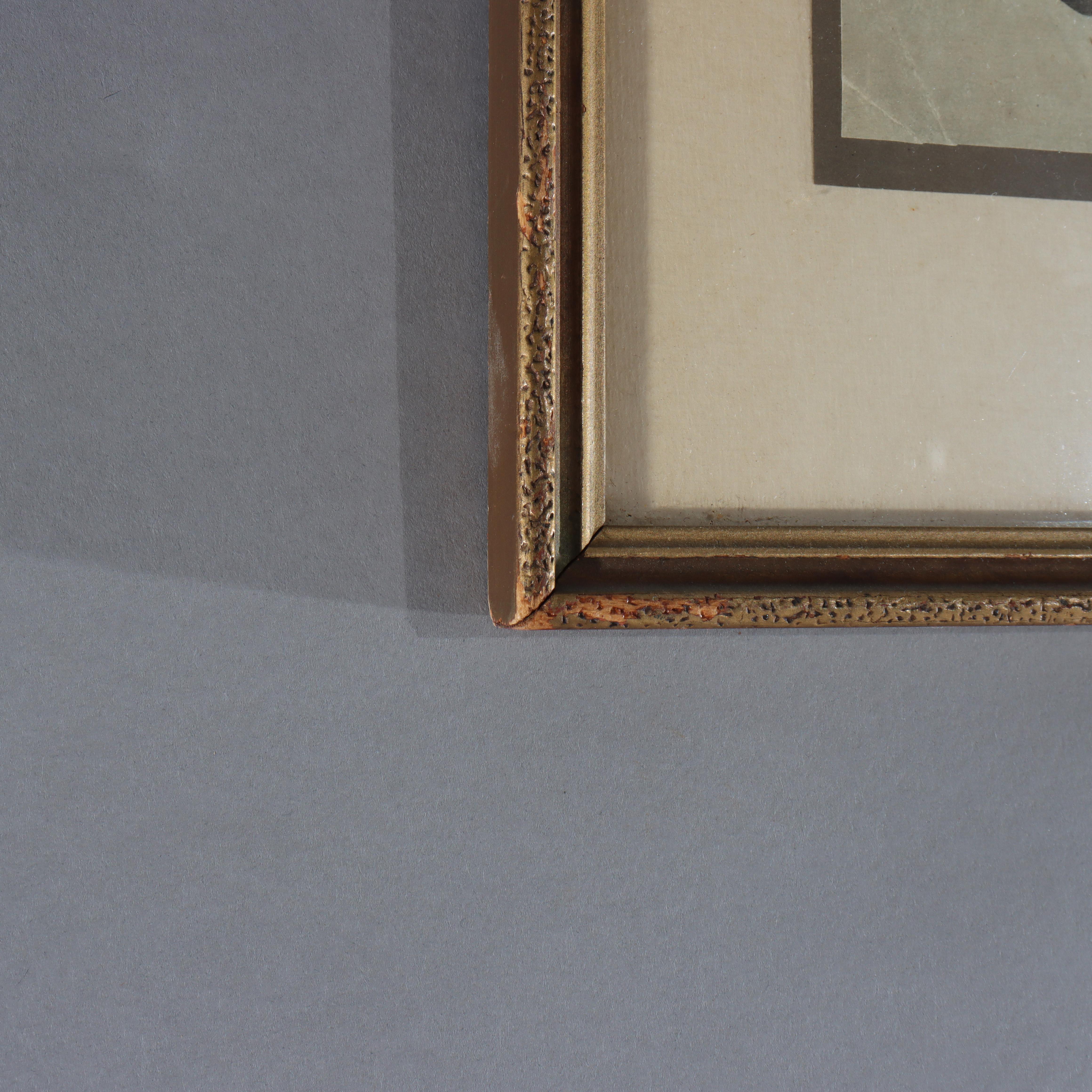 Ancienne estampe japonaise à la planche de Wood de Hokusai 