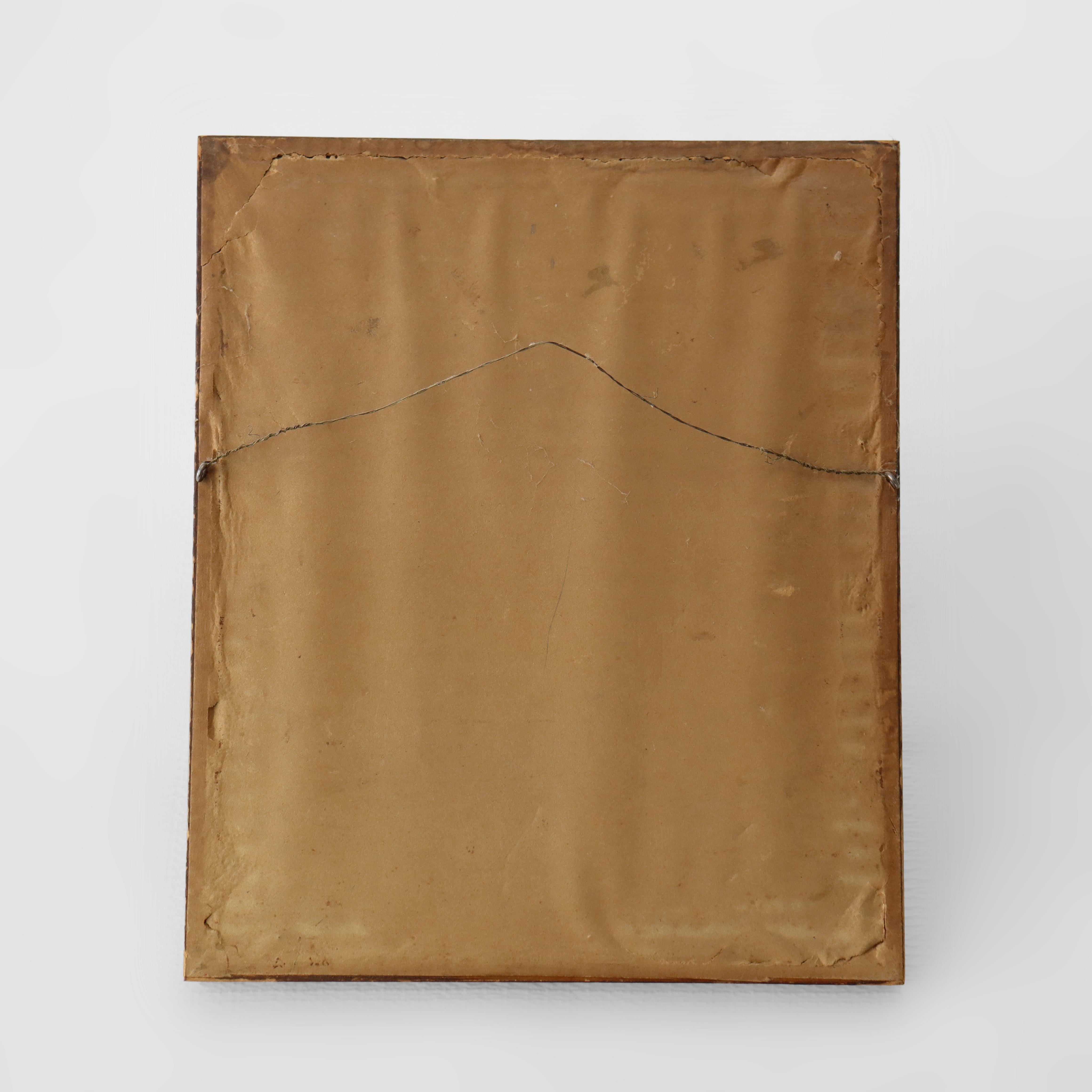 Ancienne estampe japonaise à la planche de Wood de Hokusai 