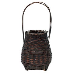 Used Japanese Ikebana Basket