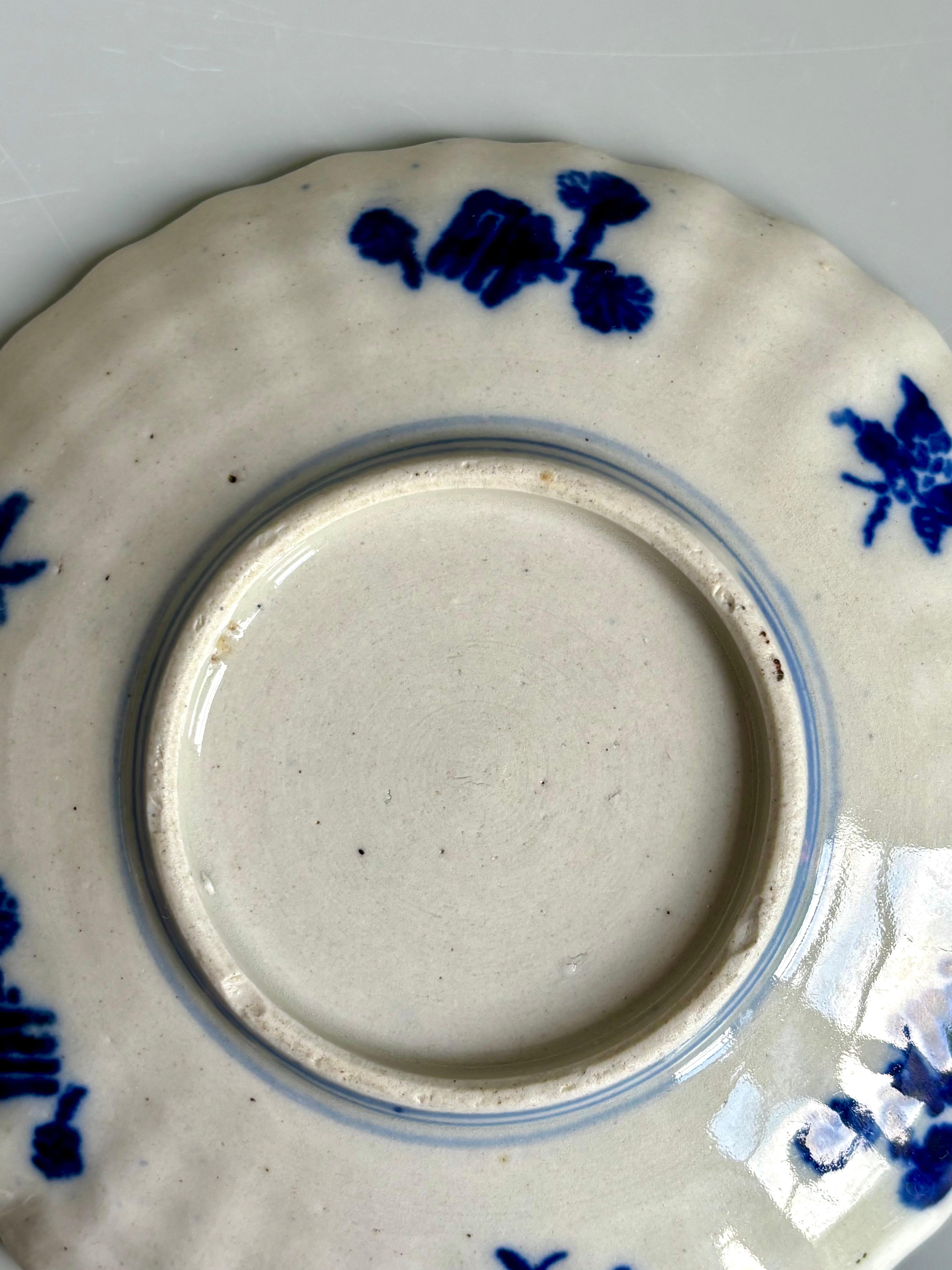 Antique Japanese Imari Arita Ware Porcelain Dish, 19th Century en venta 1