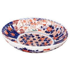 Antique Japanese Imari Oval Bowl