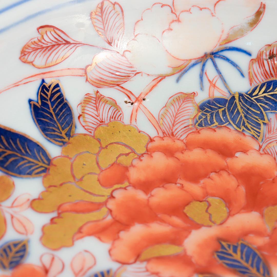 Ancienne coupe de barbier en porcelaine japonaise Imari Porcelain 7